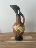 Roseville Pottery - Zephyr Lily Ewer Vase