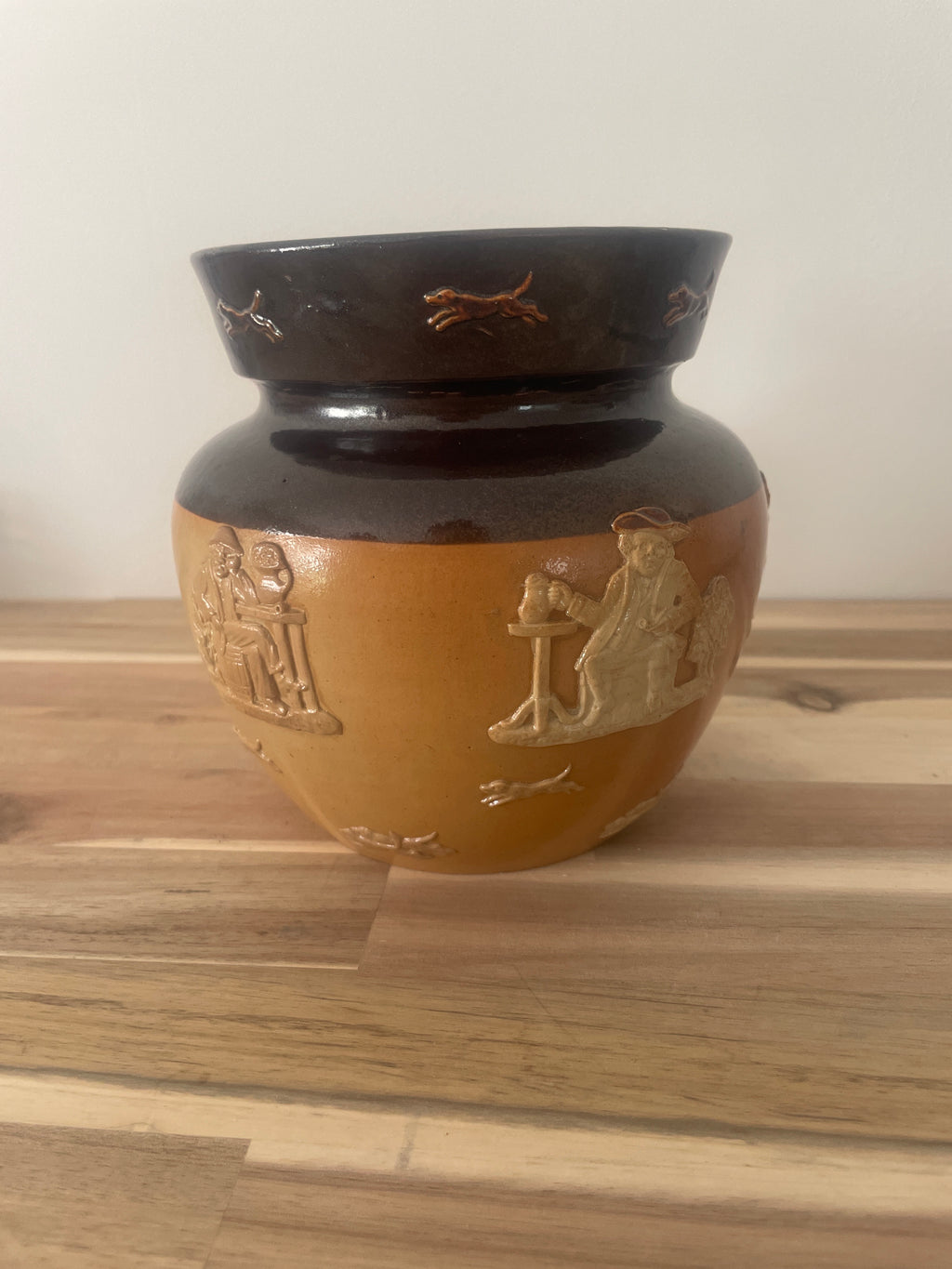 Royal Doulton Lambeth Pottery Tobacco Jar