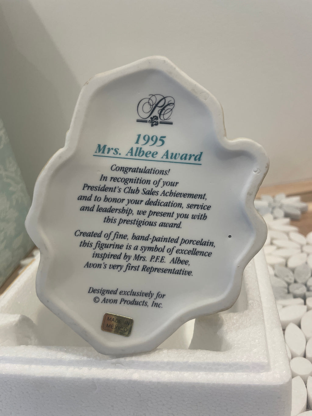 Avon Mrs. Albee Award - 1995