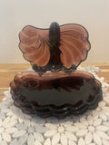 Glass Shell Shaped Plate Set