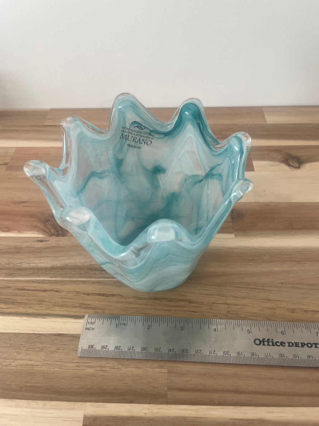 Murano Hand Blown Glass Bowl