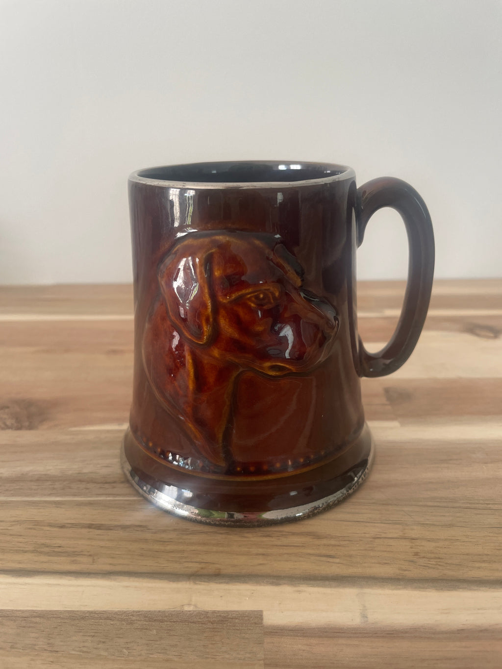 Vintage Sylvac Ceramic Dog Mug