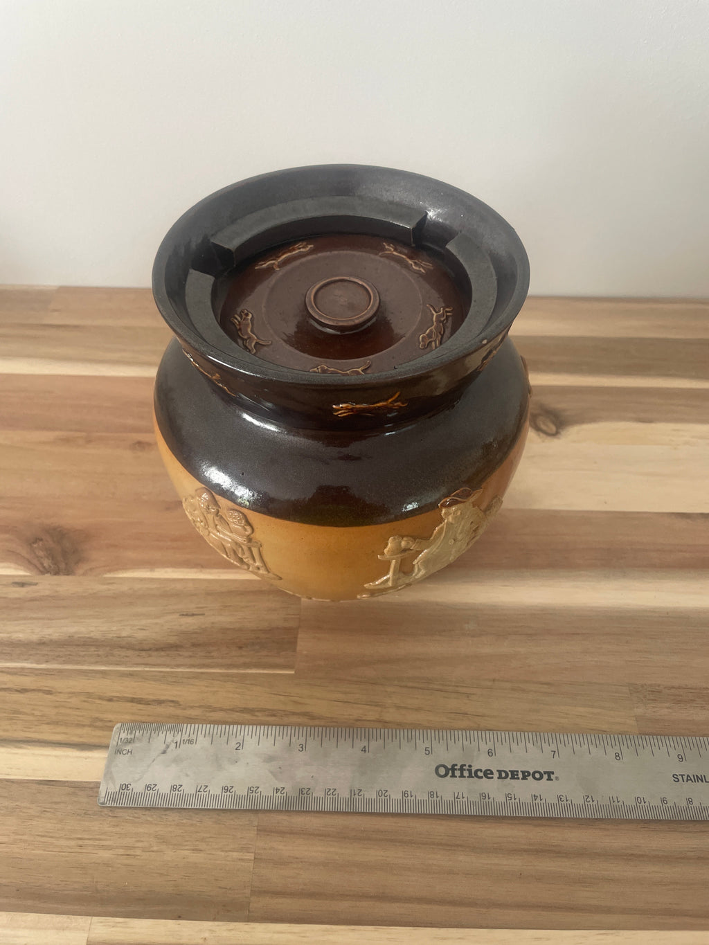 Royal Doulton Lambeth Pottery Tobacco Jar